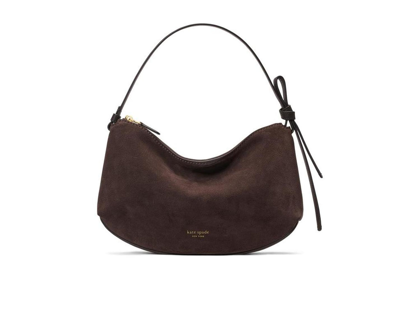 Loop Suede Shoulder Bag