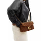 Quilted Tabby Medium Suede Shoulder Bag 26