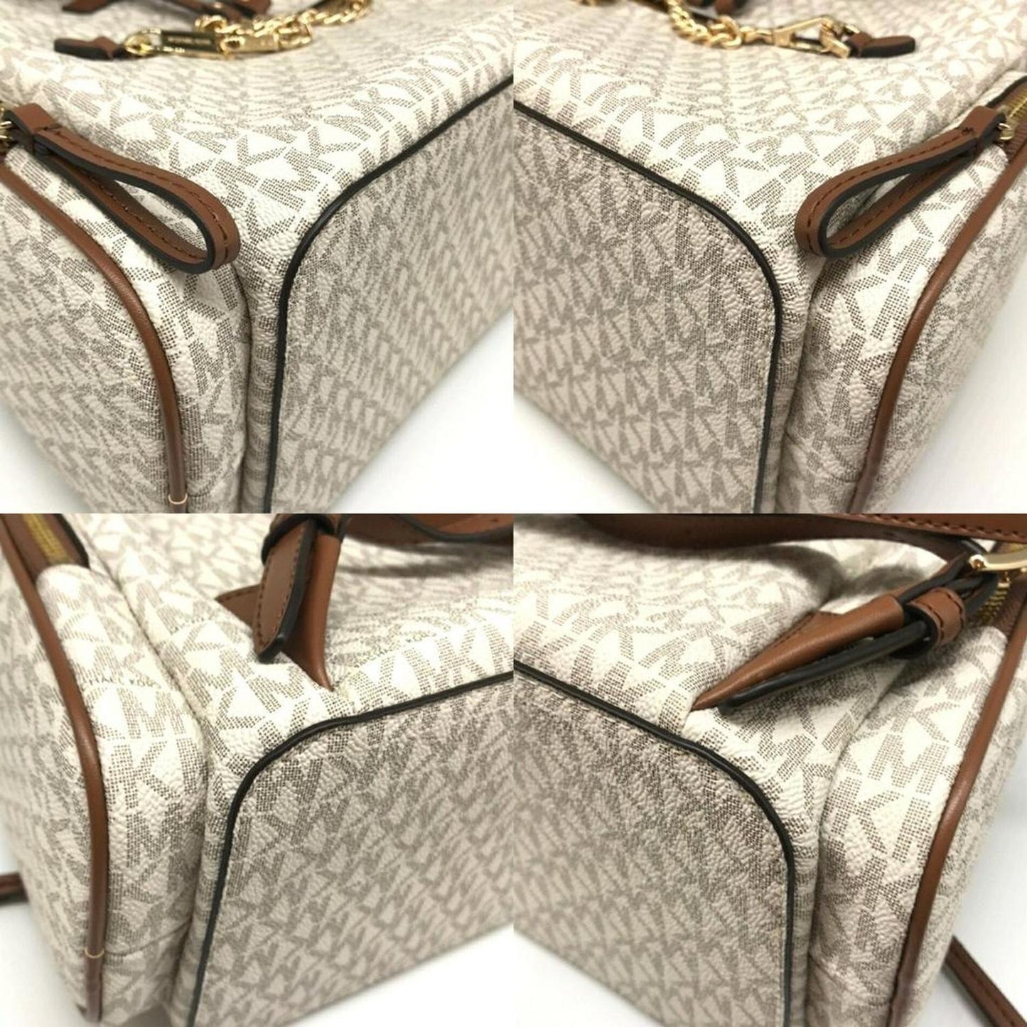 ivory Pvc Backpack (Pre-Owned)
