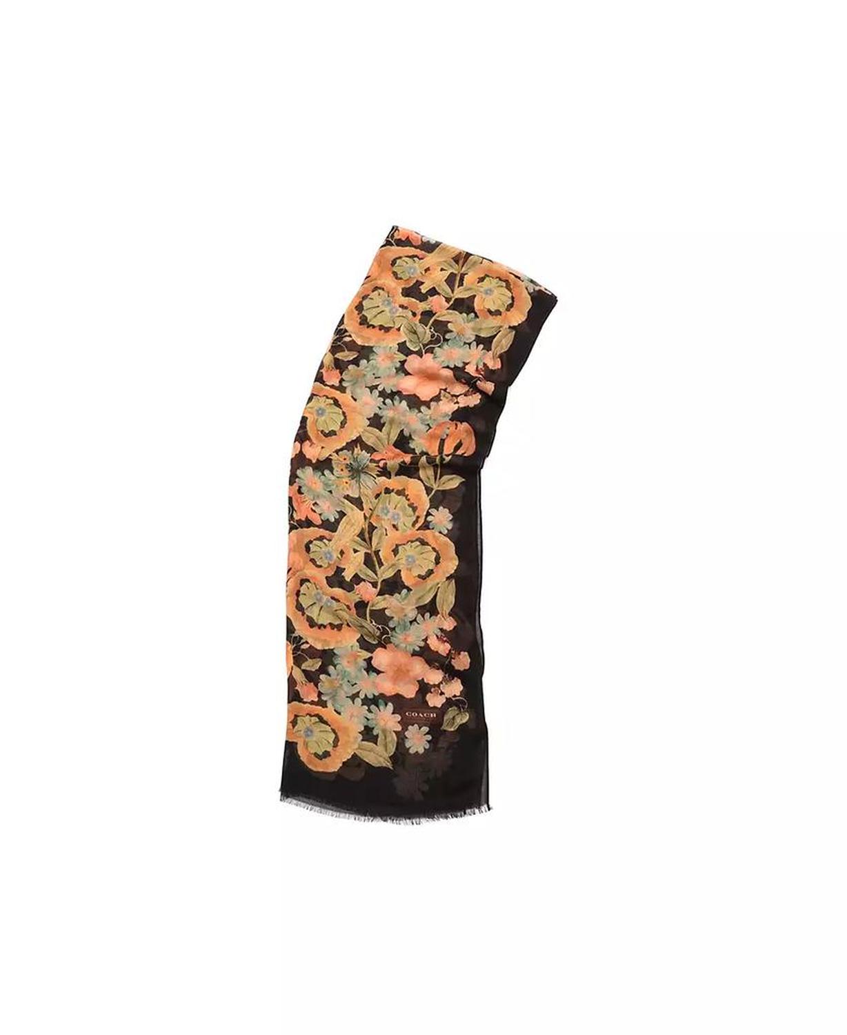 Women's Bad Taste Floral Printed Oblong Scarf