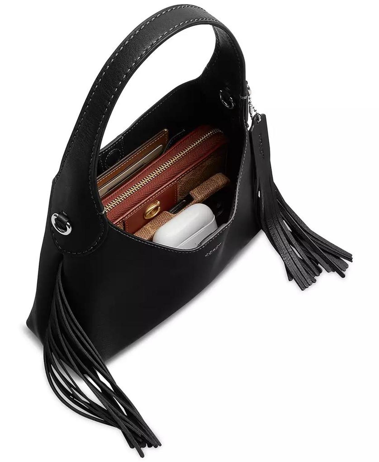 Brooklyn Fringe Leather Shoulder Bag 23