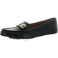 CAMELLIA Womens Laceless Leather Moccasins