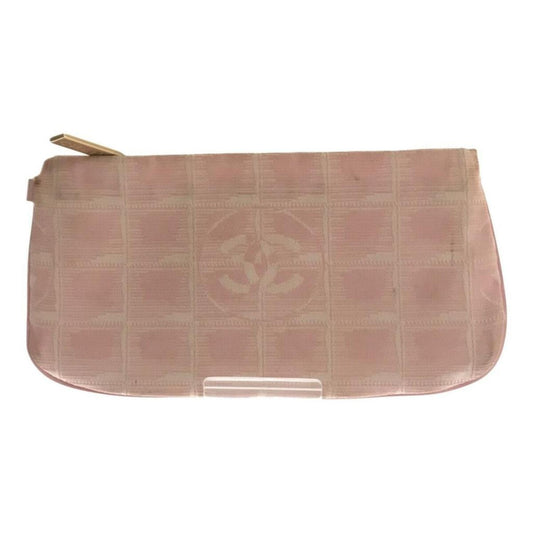 Chanel Travel Line  Synthetic Clutch Bag (Pre-Owned)
