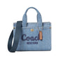 Denim Cargo Tote 26