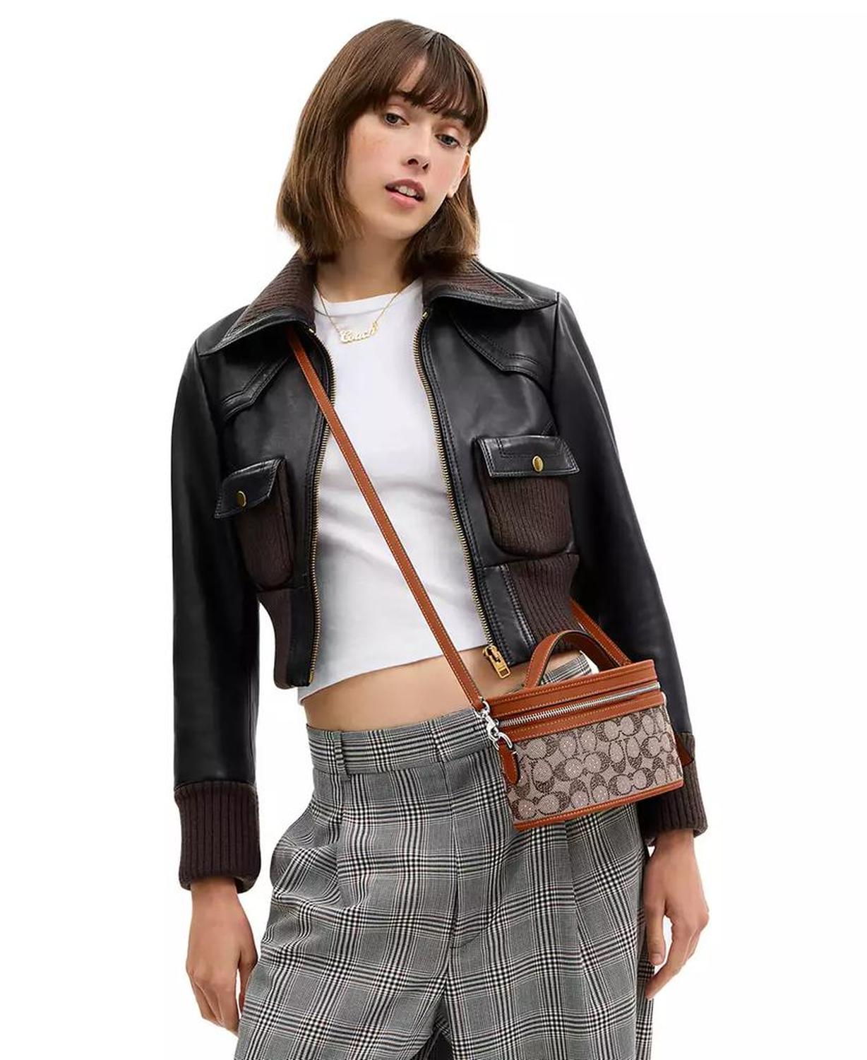 Originals Crystal Signature Jacquard Trail Handbag