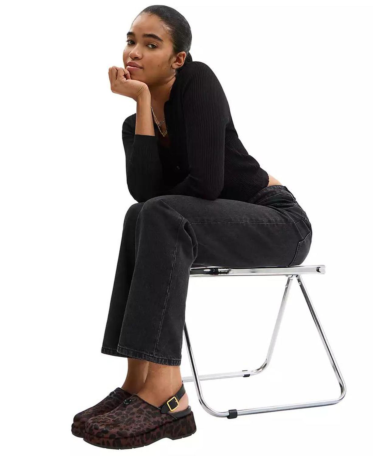 Women's Sculpted C Round Toe Platform Clogs