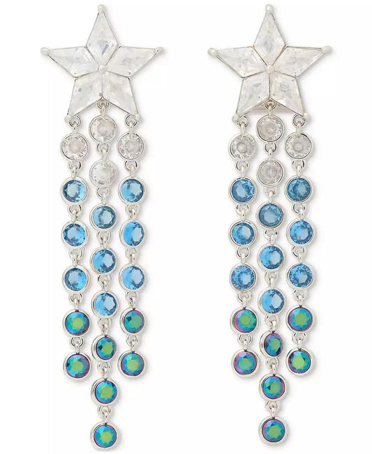 Cosmos Star Fringe Drop Earrings