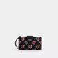 Coach Outlet Phone Wallet With Heart Bolt Print