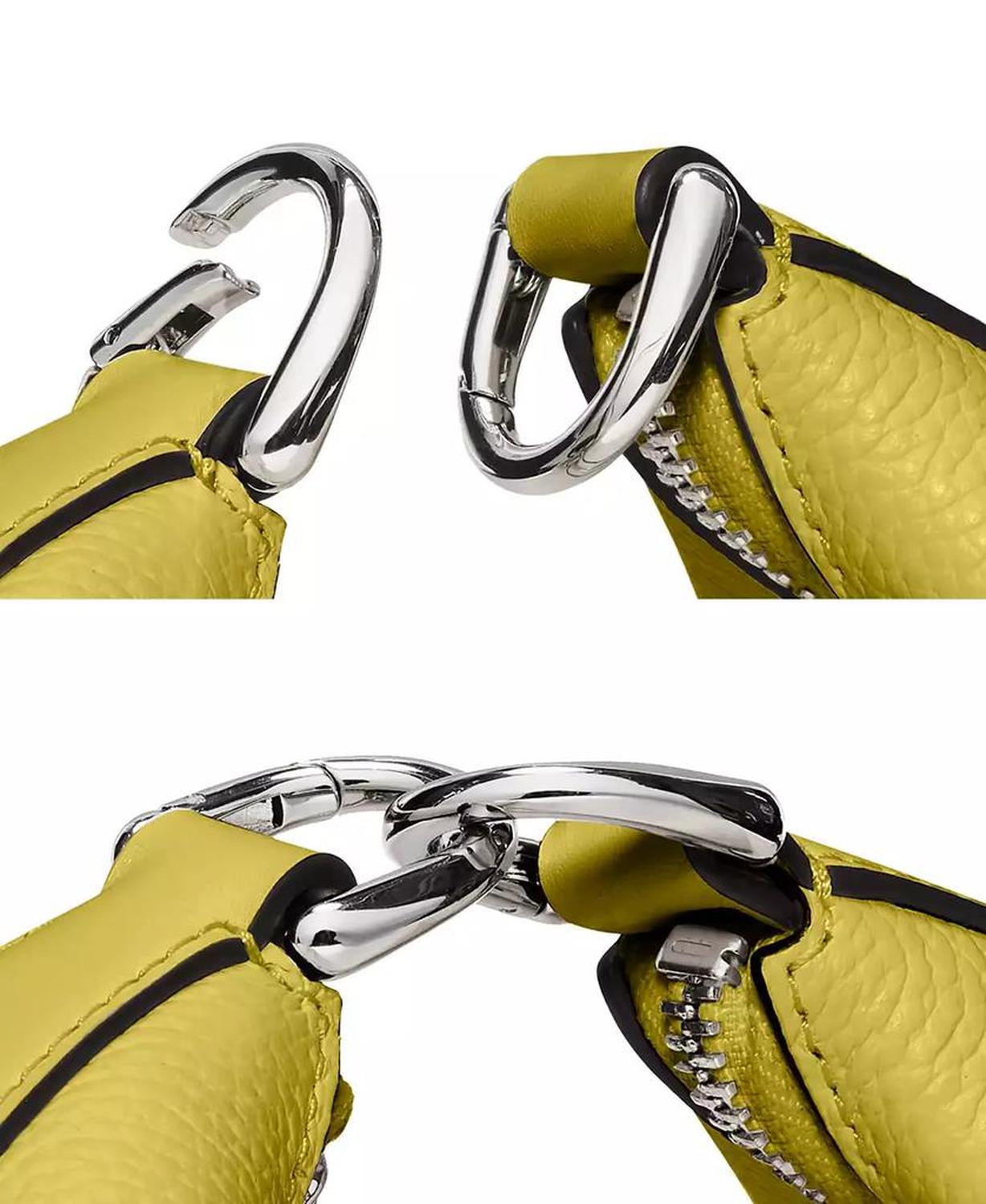 Duo Small Pebbled Leather Crossbody Bag