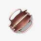 Mercer Medium Two-Tone Pebbled Leather Crossbody Bag