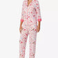 Women's 2-Piece Sleepwear 3/4-Sleeve Top and Pajama Pants Set