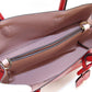 pink Color Leather Handbag (Pre-Owned)