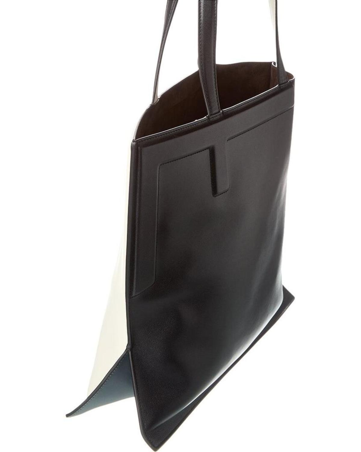 FENDI Flip Large Leather Tote