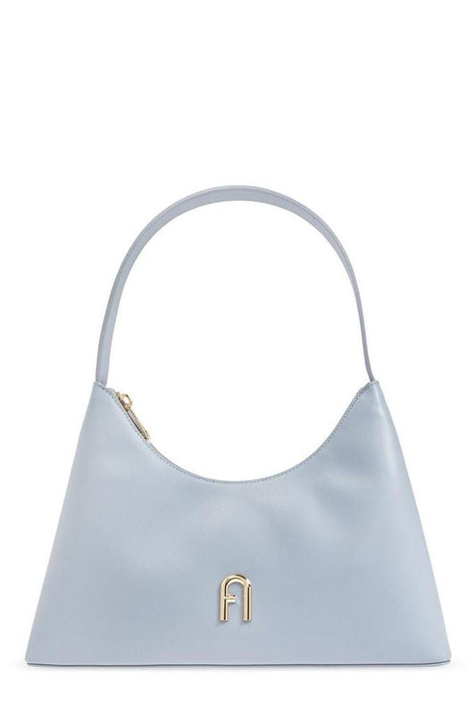 Furla Diamante Logo Plaque Shoulder Bag