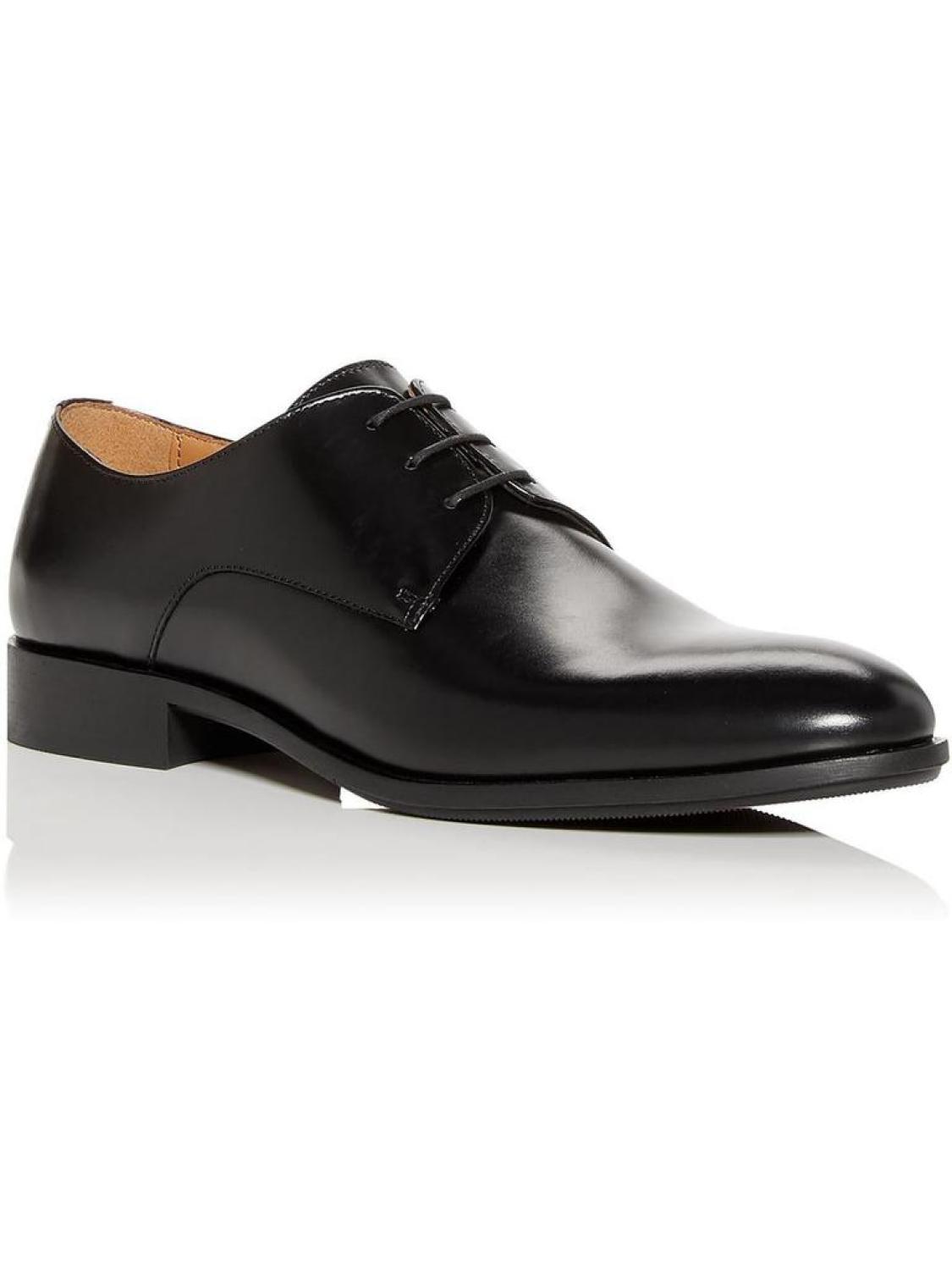 Eastside Mens Leather Lace-Up Derby Shoes