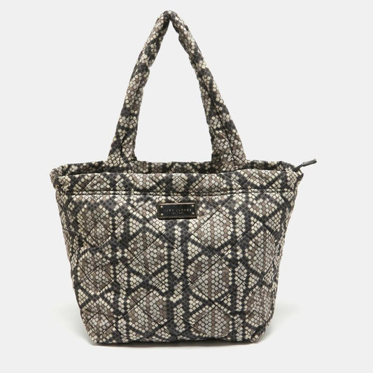 Marc Jacobs Multicolor Printed Nylon Zip Tote
