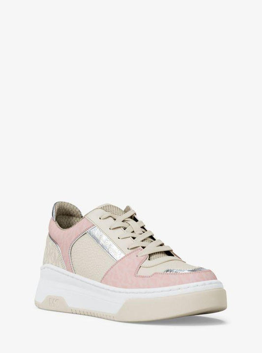 Lexi Mixed-Media Sneaker