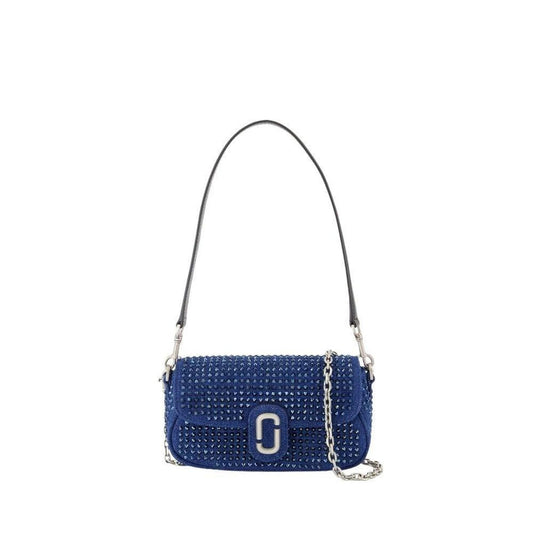 The Clover Shoulder Bag - Cotton - Blue