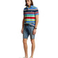 Classic Fit Striped Mesh Polo Shirt
