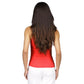 Women's Ruched Chain-Shoulder Top