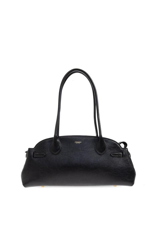 Coach Empire Carryall 34 Logo Detailed Shoulder Bag