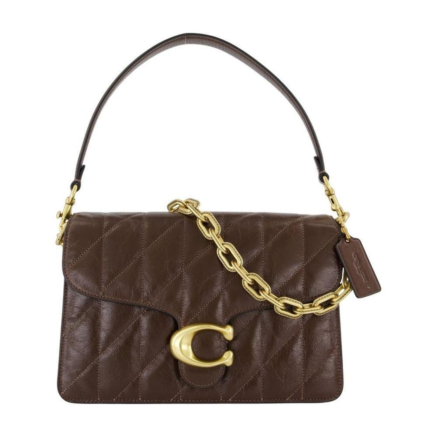 Coach Tabby Quilted Chained Shoulder Bag