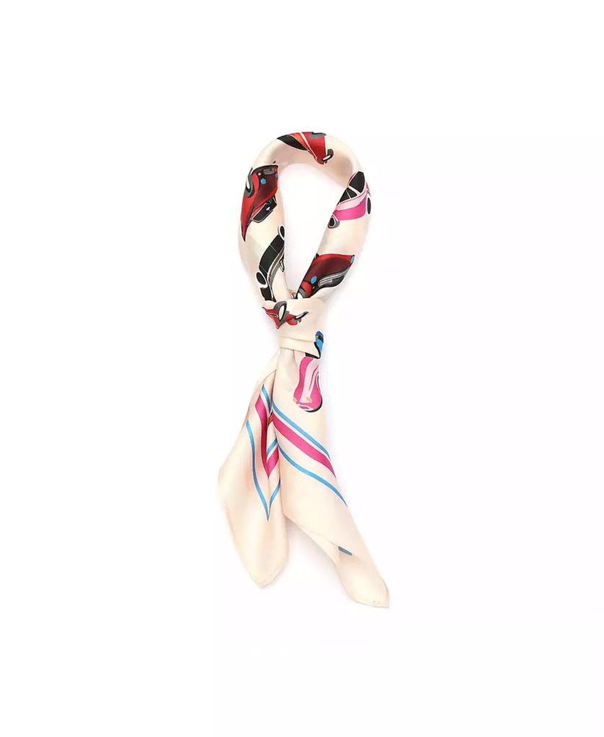 Women's Cars Silk Bandana Scarf