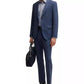 Men's Patterned Performance Slim-Fit Dress Shirt