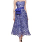 Marchesa Notte Iris Cutwork Midi Dress