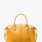 Hyde Large Pebbled Leather Satchel