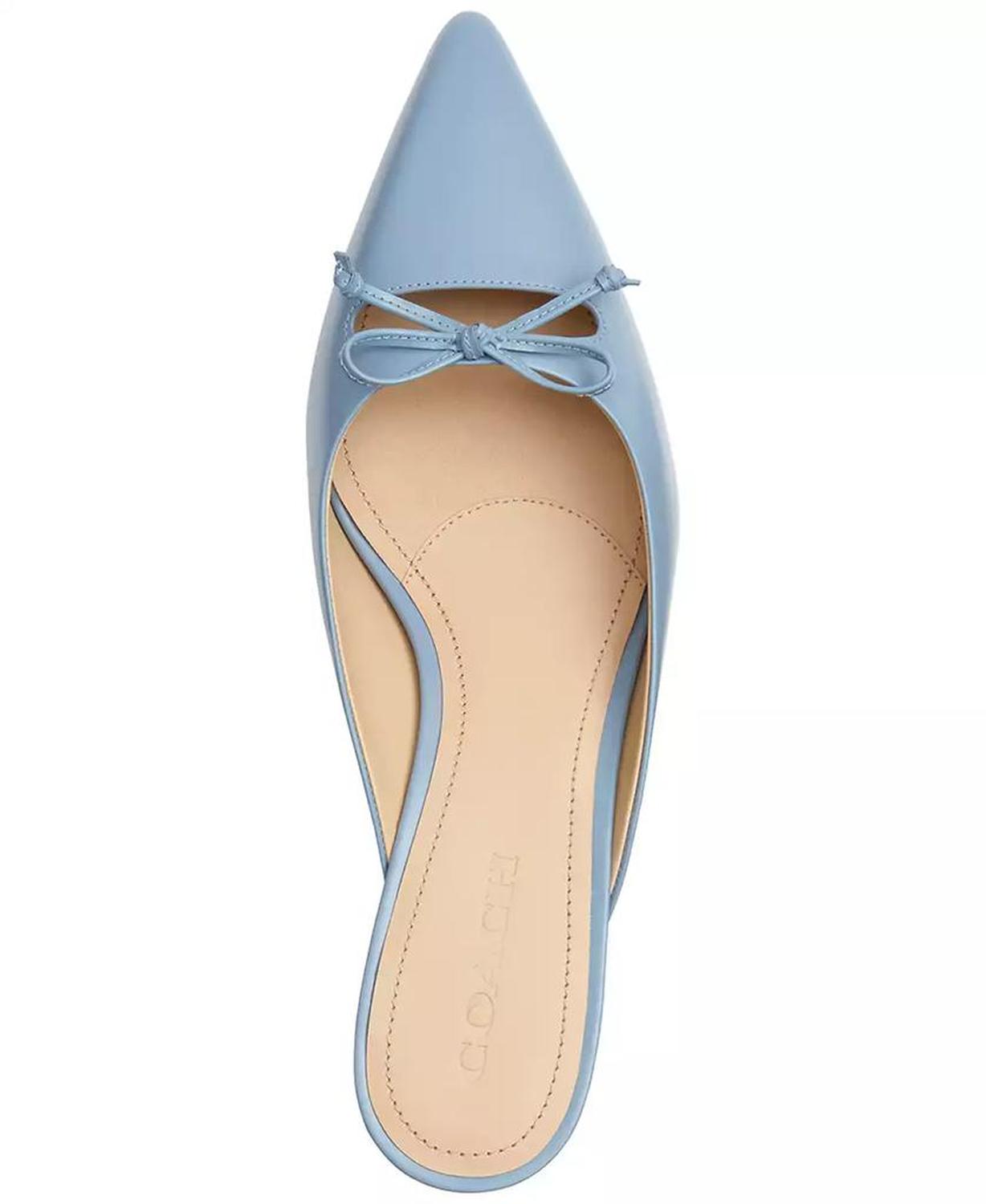 Women's Runway Embellished Bow-Trim Mules