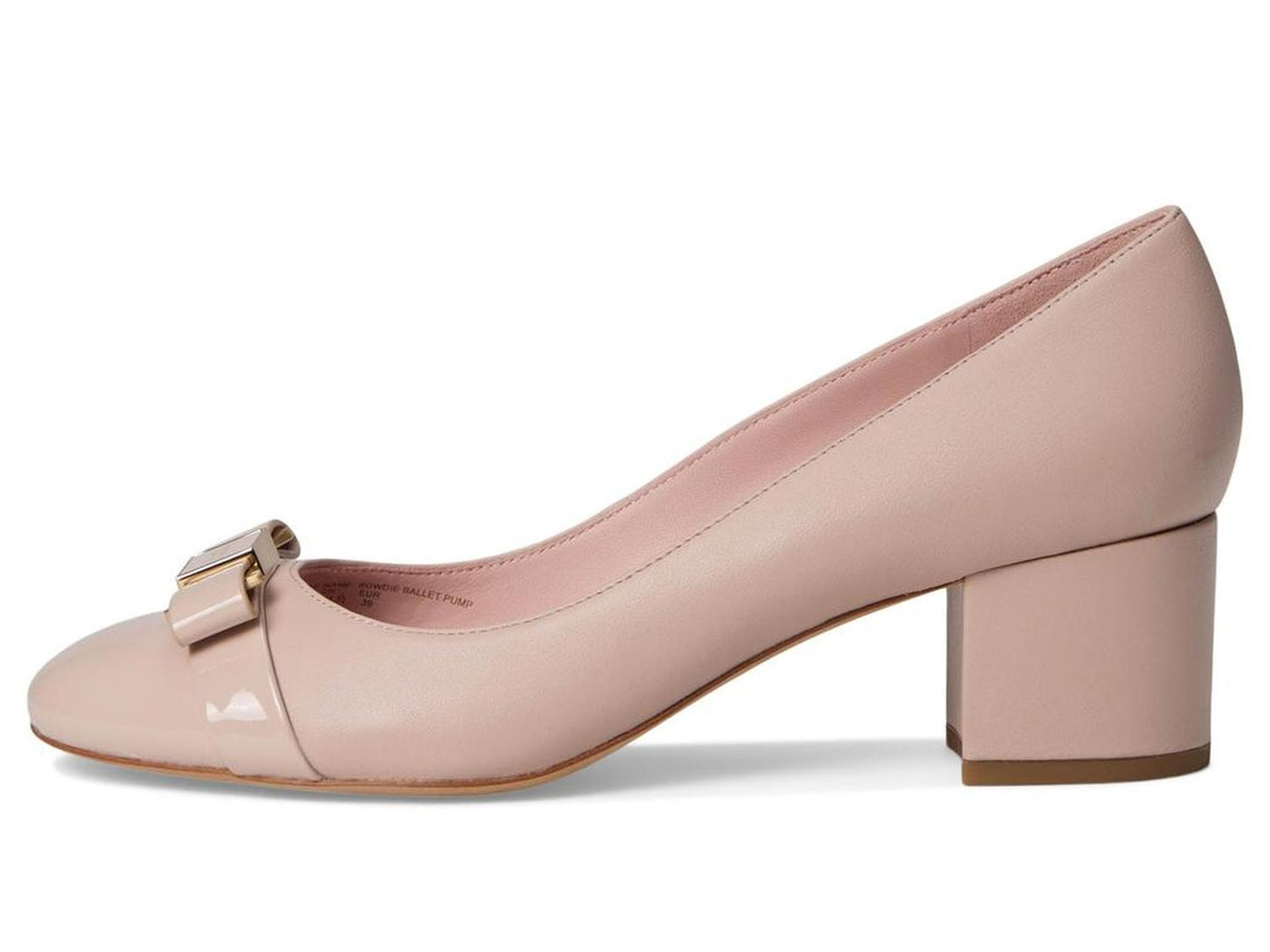 Bowdie Smooth Leather Ballet Pump