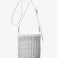 Julie Large Woven Leather Bucket Bag