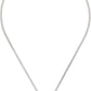 Silver J Marc Zipper Necklace