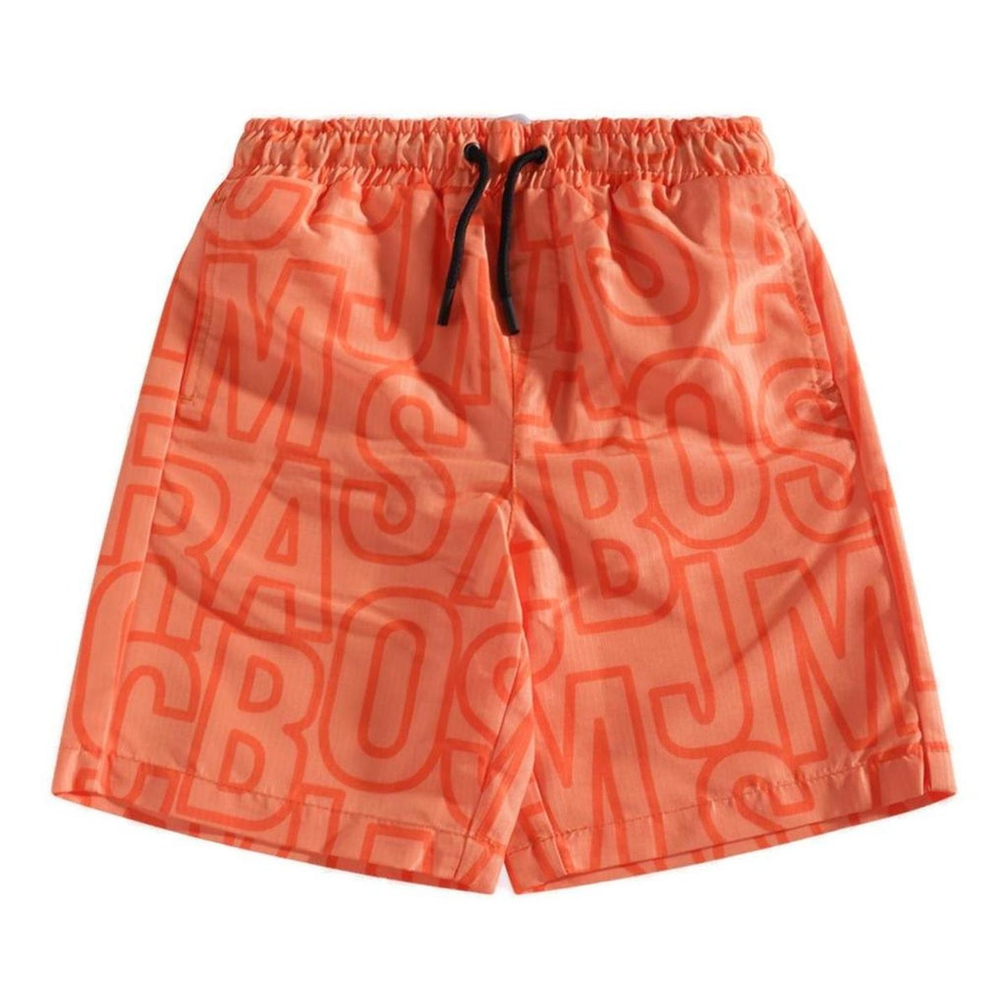 The Marc Jacobs Kids Logo-Print Drawstring Swim Shorts