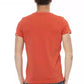 Trussardi Action Orange Cotton Men T-Shirt