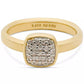 23k Gold-Plated Sterling Silver Lab-Grown Diamond Accent Ring
