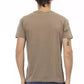 Trussardi Action Brown Cotton Men T-Shirt