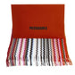 Missoni Geometric Pattern Fringed Scarf in Vibrant Tones