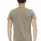 Trussardi Action Brown Cotton Men T-Shirt