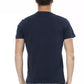 Trussardi Action Blue Cotton Men T-Shirt