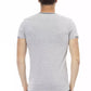 Trussardi Action Gray Cotton Men T-Shirt