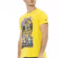 Trussardi Action Yellow Cotton Men T-Shirt