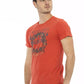 Trussardi Action Red Cotton Men TShirt