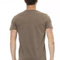 Trussardi Action Brown Cotton Men T-Shirt