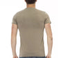 Trussardi Action Green Cotton Men T-Shirt
