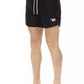 Bikkembergs Black Polyester Men Swim Short