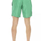 Bikkembergs Green Polyester Men Swim Short