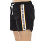 Bikkembergs Black Polyamide Men Swim Short