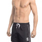 Bikkembergs Black Polyester Men Swim Short